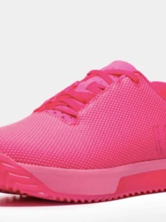 New NOBULL Outwork Neon Pink Superfabric Trainer Sneakers W15/M13.5 - Unisex main image 5